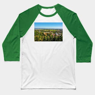 View From Dubovac Castle in Karlovac, Croatia Baseball T-Shirt